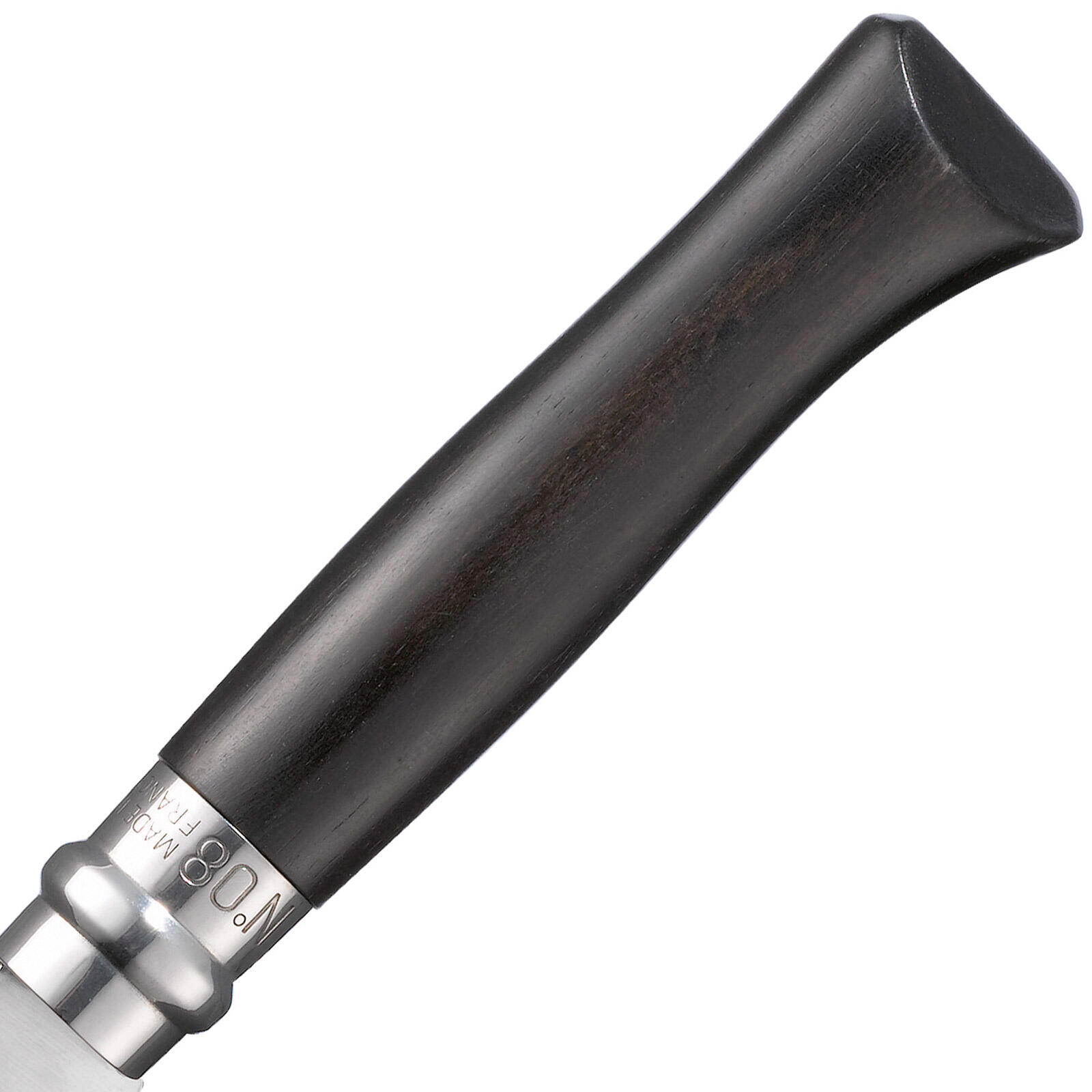 Opinel Knife N°8 Ebony - Cabo em ébano e lâmina em poliglace 5/5