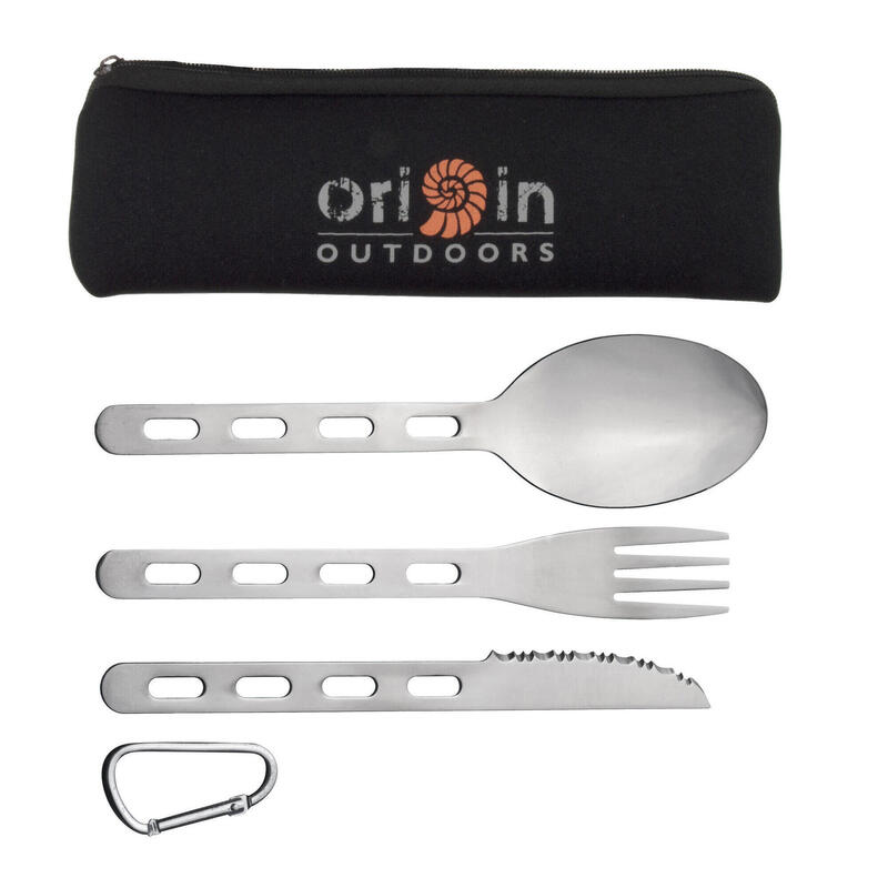 Origin Outdoors Set di posate in acciaio inox - BackCountry