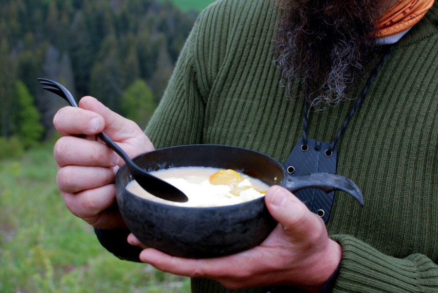 outdoorowy Kupilka Spork 205 Kelo (czarny) 6/6