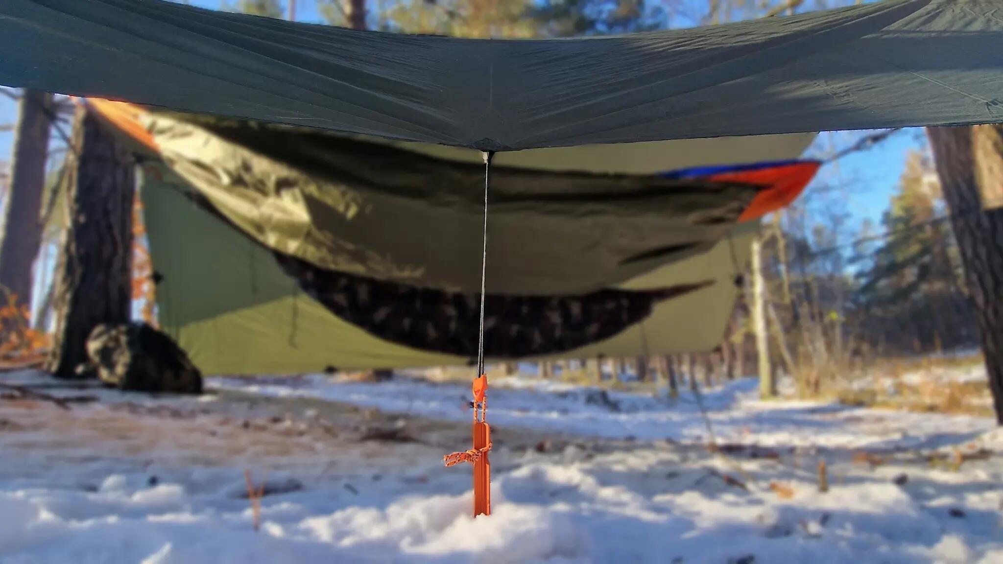 Bushmen Easy Tarp 4x3 - Green 3/6