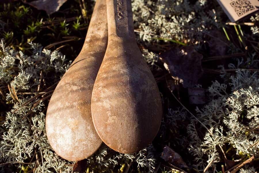 outdoorowy Kupilka Spork 205 Original (brązowy) 3/4