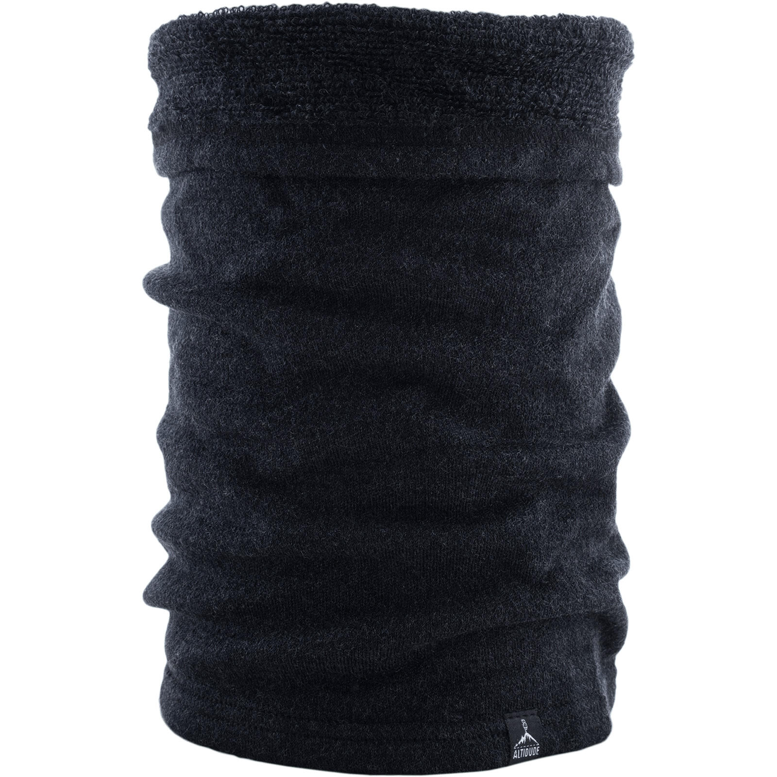 Altidude - Écharpe Terrytube Loop Tricotée D'Hiver 100% Mérinos Laine Éponge - Écharpe - Gris - Taille Unique - Decathlon