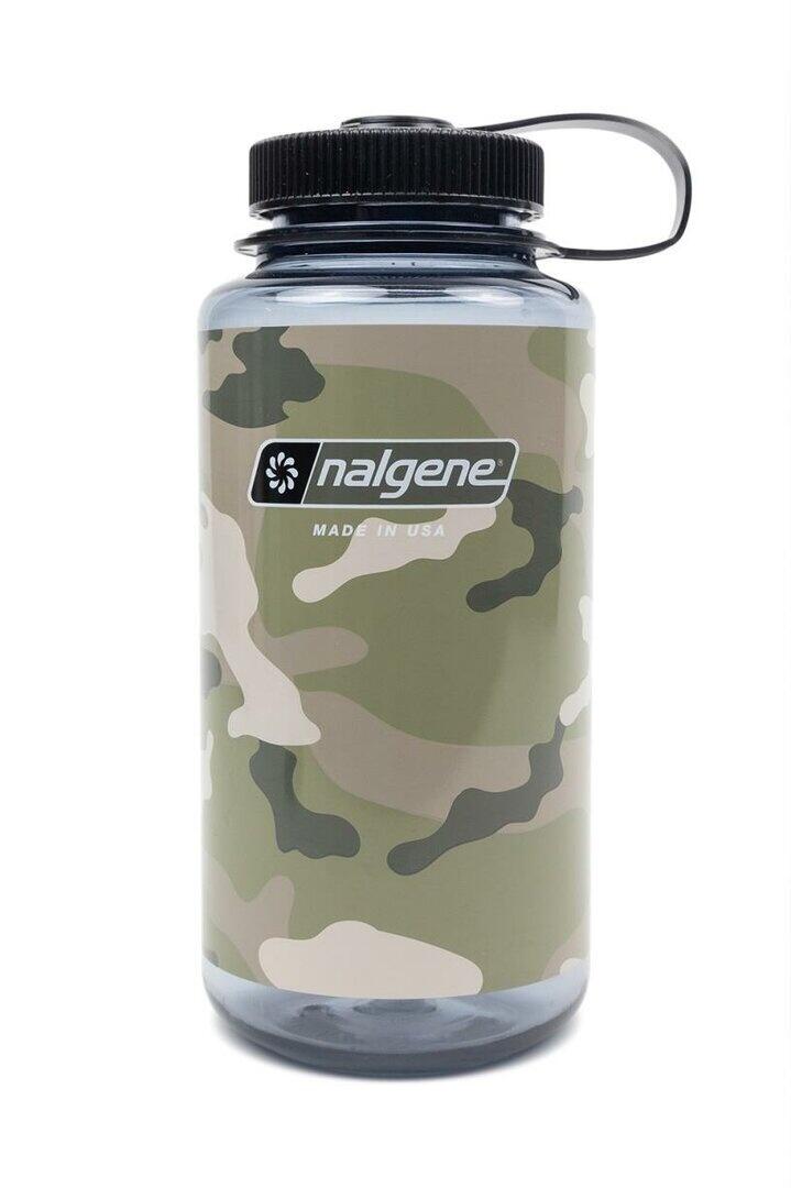 NALGENE Nalgene SPECIAL Original- Wide-Mouth Sustain Bottle - 1L - Camo