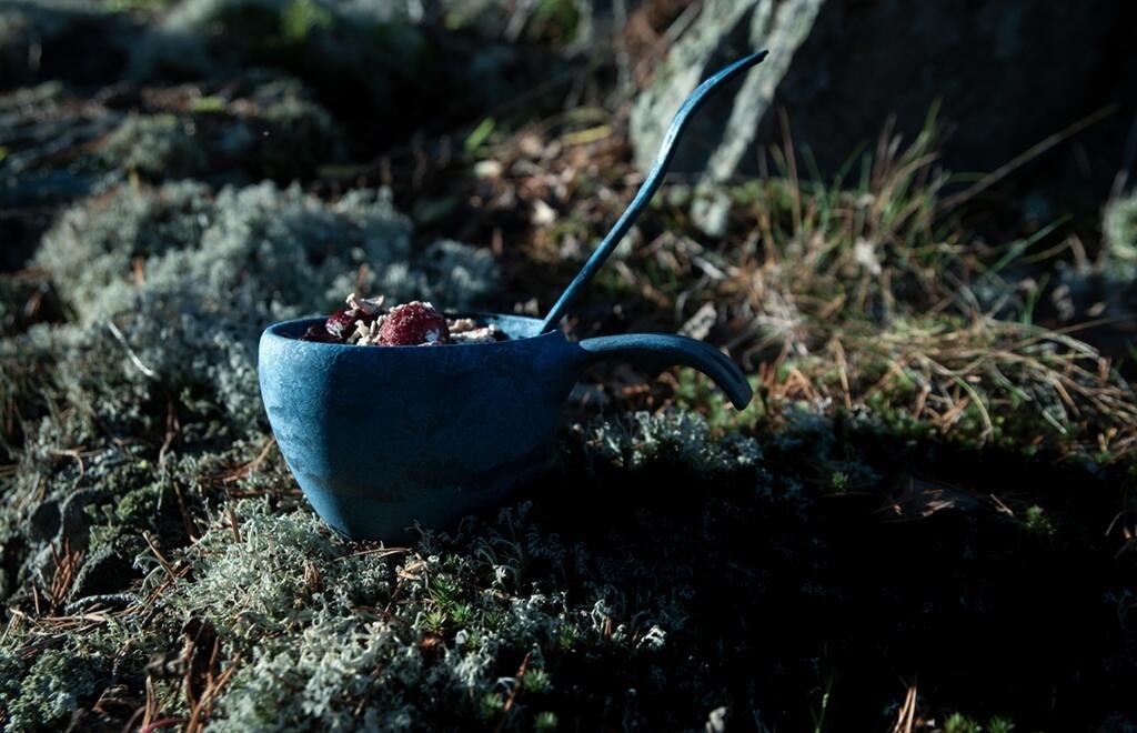 Kupilka 225 - Spork - Blueberry (blauw) 2/4