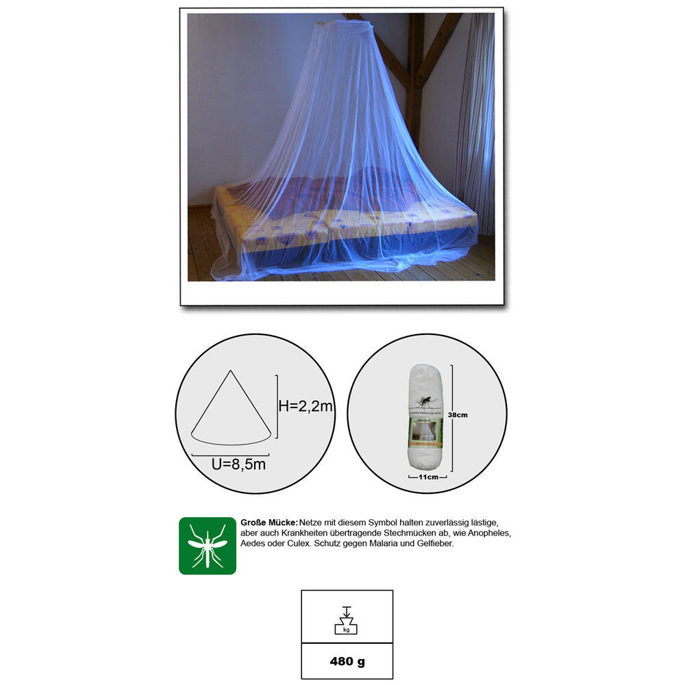 Mosquitera estándar Bell de viaje protección contra insectos XL 2/7