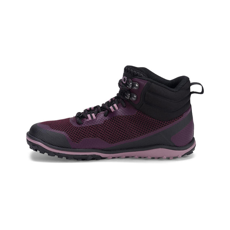 Xero Shoes Scrambler Mid - Lichtgewicht Wandelschoen - Dames - Black / Fig