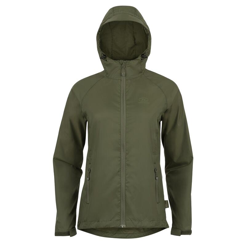 Highlander Stow & Go Packaway Jacket - Women - Olive Green