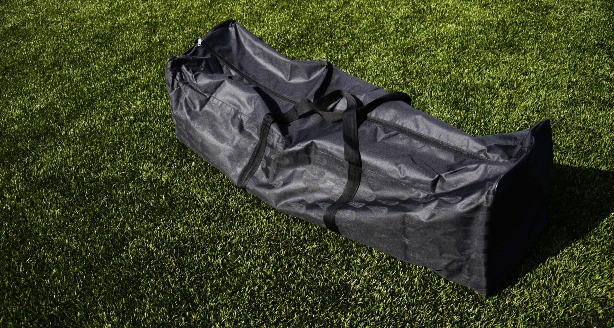 Voetbaldoel 1,8 x 1,2 m BLACK EDITION + Schietwand + Bal + Tas 4/7