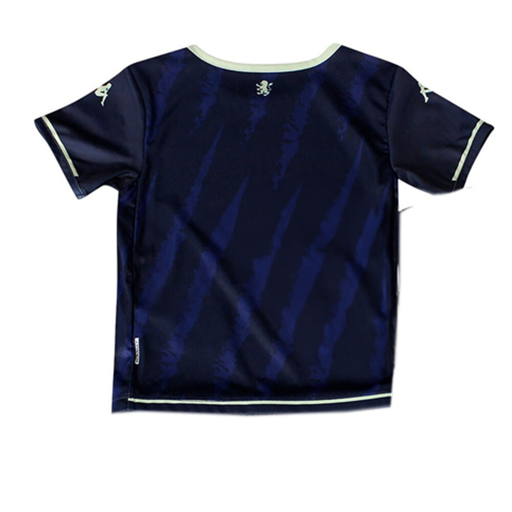 Equipación Mini Kappa Kombat Aston Villa para Niños - Azul Marino 3/3