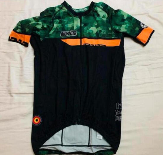 C2C - Maillot cycliste Bioracer spitfire, design gravel
