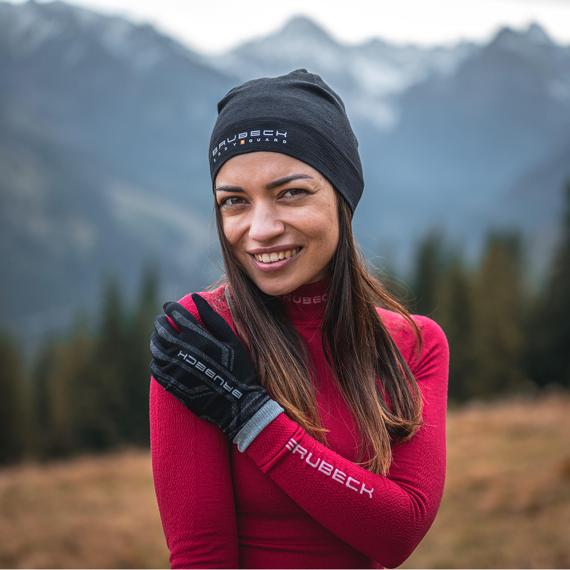 Guanti senza cuciture Brubeck Smart Gloves GE10010A nero XXL 5/5
