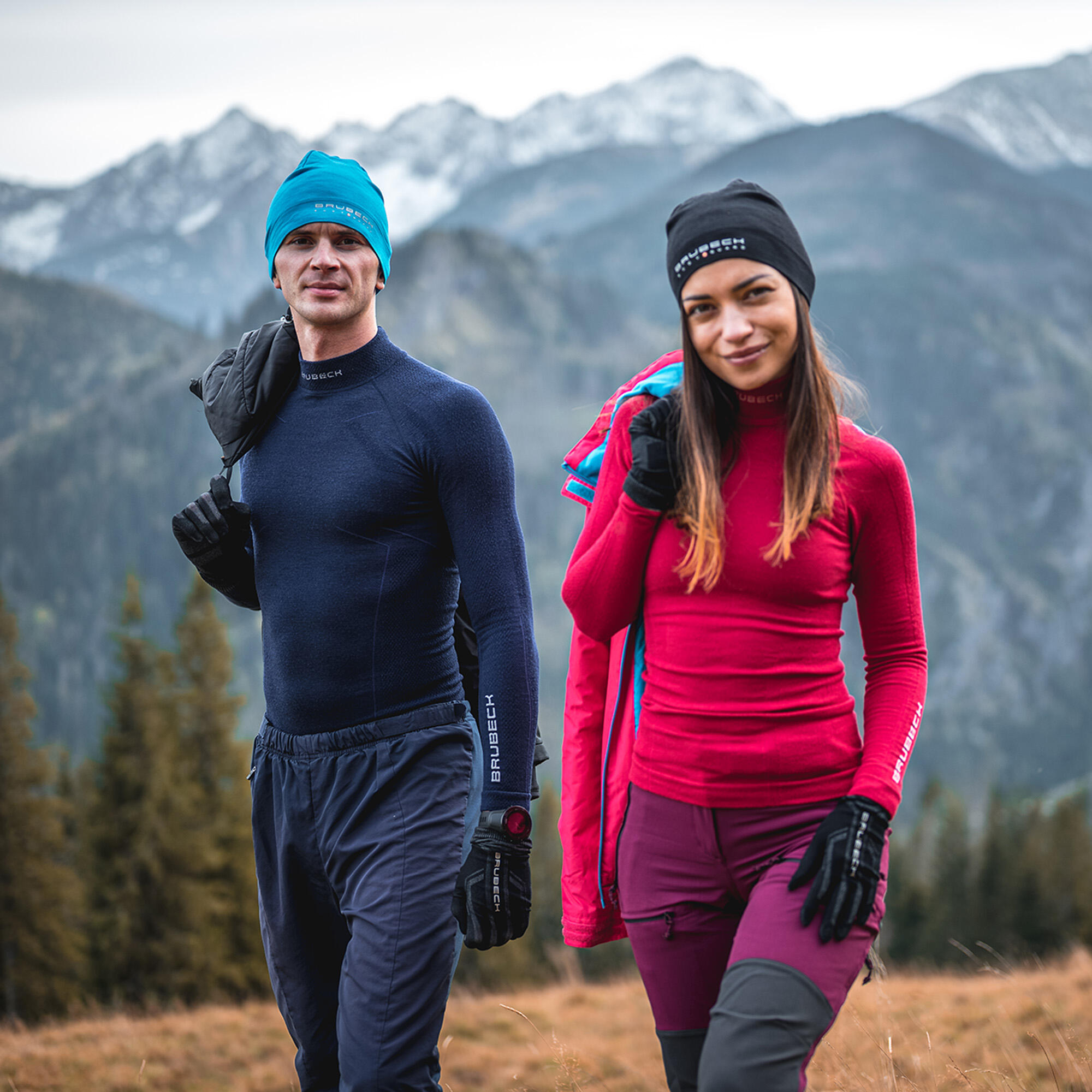 Termoaktív férfi hosszú ujjú Brubeck Extreme Wool 3/4