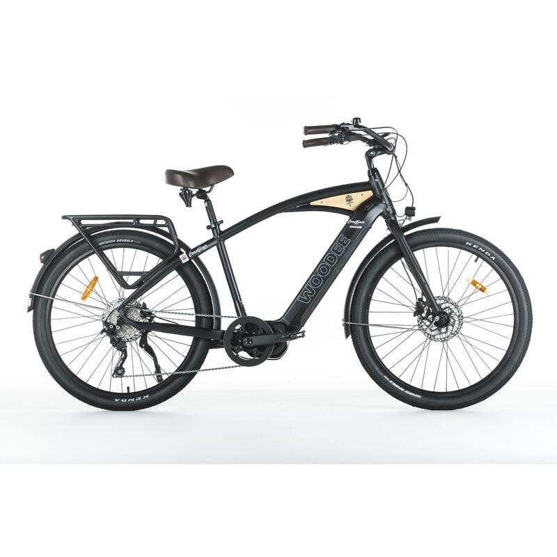 Woodee Classic | VAE Beachcruiser | Moteur Central | 140KM Autonomie | Bleu