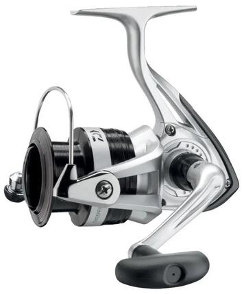 Moulinet de pêche Daiwa Sweepfire EC Argent/Noir