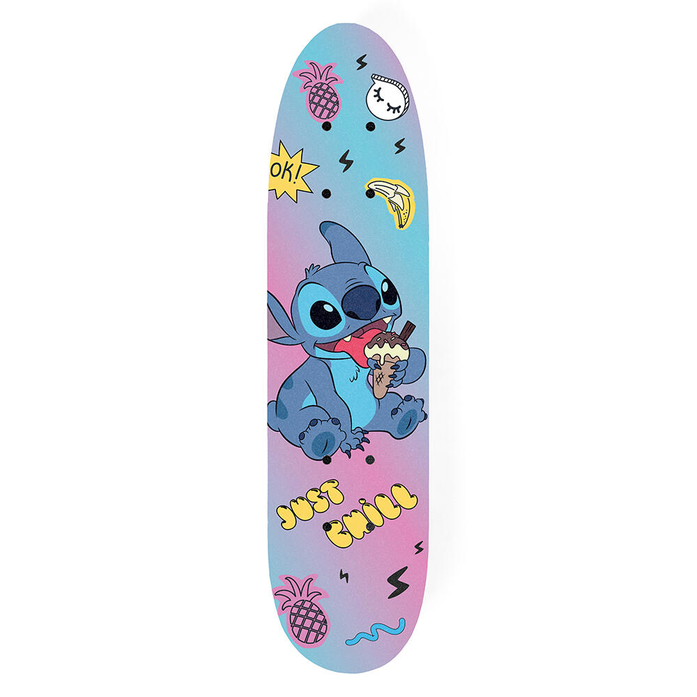 Mädchen-Skateboard 24" Stitch, mehrfarbig 2/5