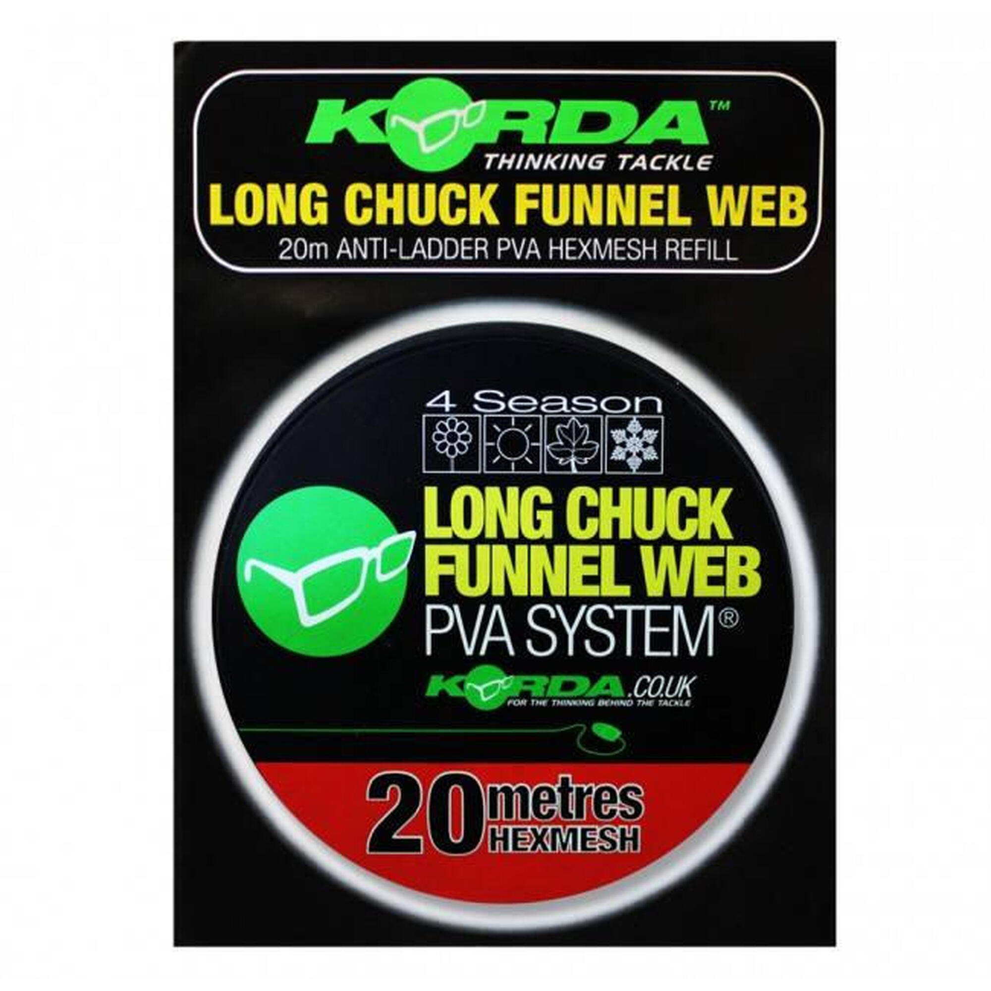 Korda - Korda Long Chuck Entonnoir Web Recharge Hexmesh - Sac Soluble - Incolore - Taille Unique - Decathlon