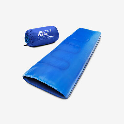Premium warme lichtgewicht slaapzak (200 g/m²) - 2 seizoenen - blauw