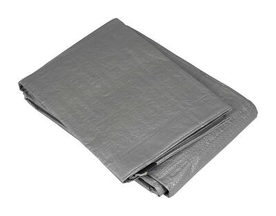 Bo-camp - tarpaulin - grey - 6x4 meters, bo-camp - afdekzeil - grijs