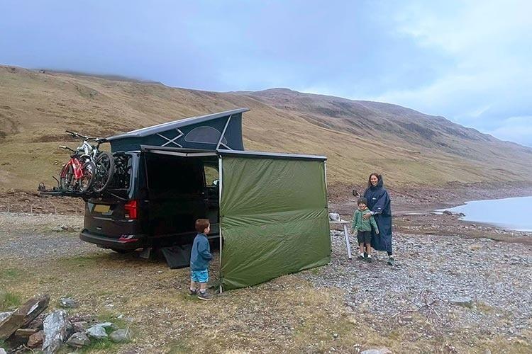 outdoorowy DD Hammocks Campervan Tarp - Olive Green 5/6