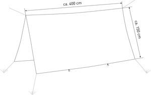 All Round Weather Protection Traveller Tarp XXL 5/6