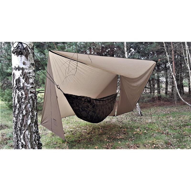 sporturi în aer liber - Ultralight Tarp 4x3 - Dark Olive