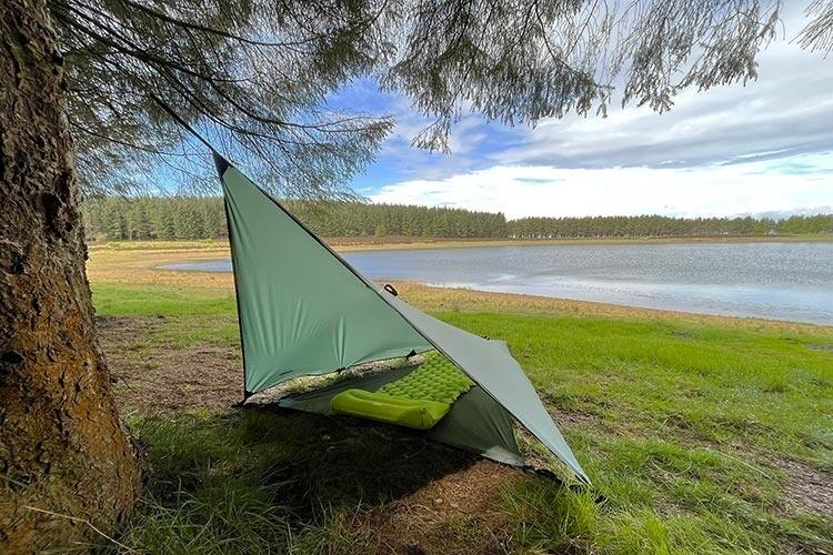 Tenda 3.7m x 2.3m DD Hammocks SuperLight pentru ture cu biciclet 6/6