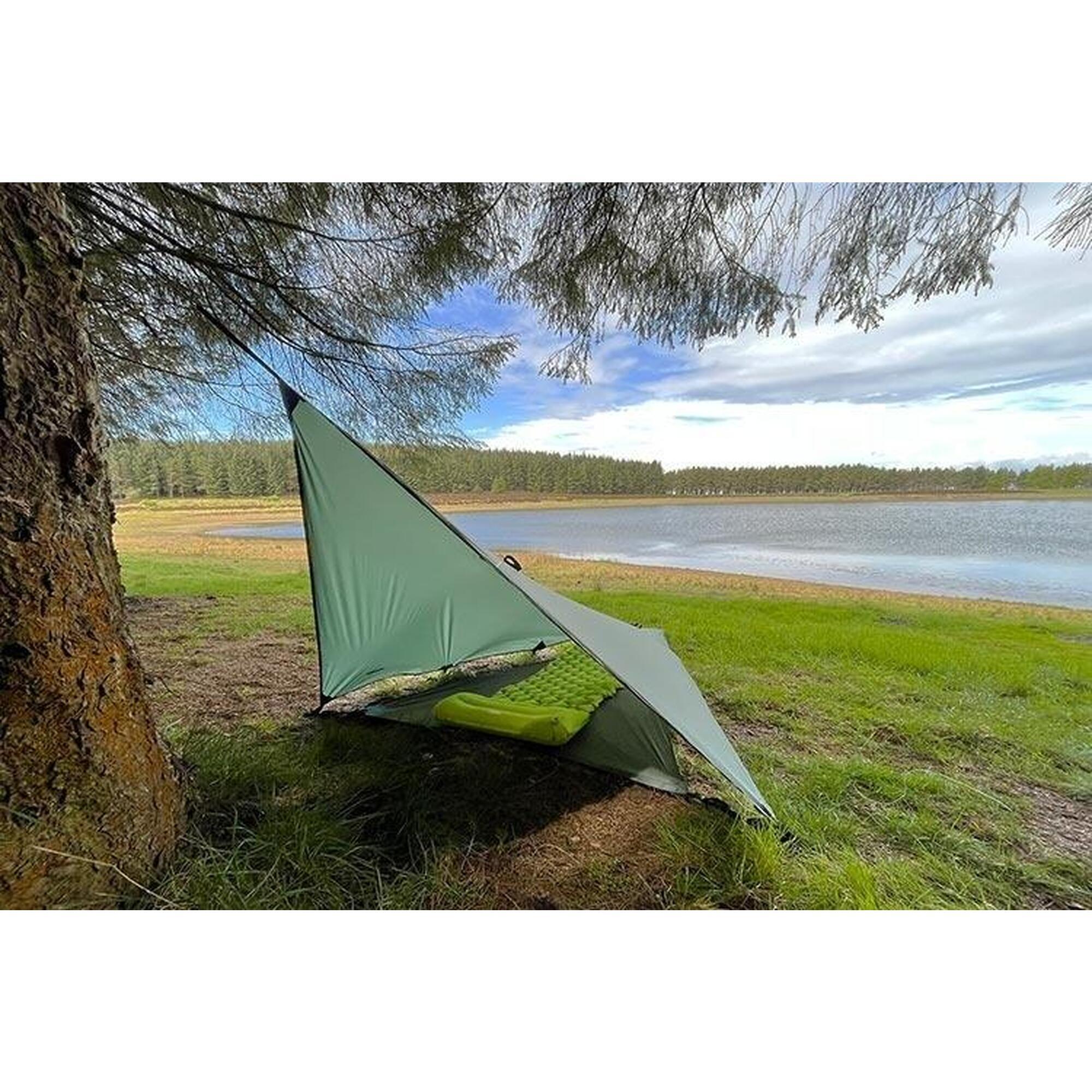 Tenda 3.7m x 2.3m DD Hammocks SuperLight pentru ture cu biciclet