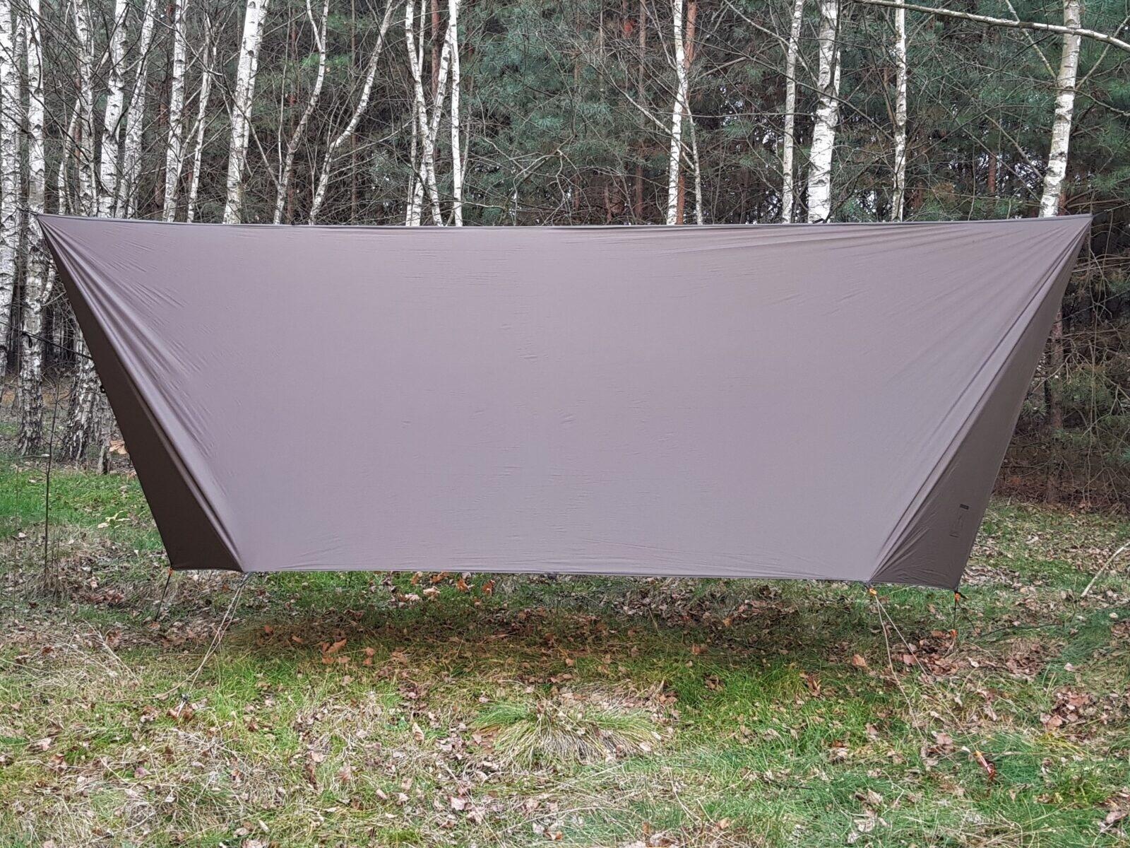 Bushmen Ultralight Tarp 4x3 - Dark Olive 6/7