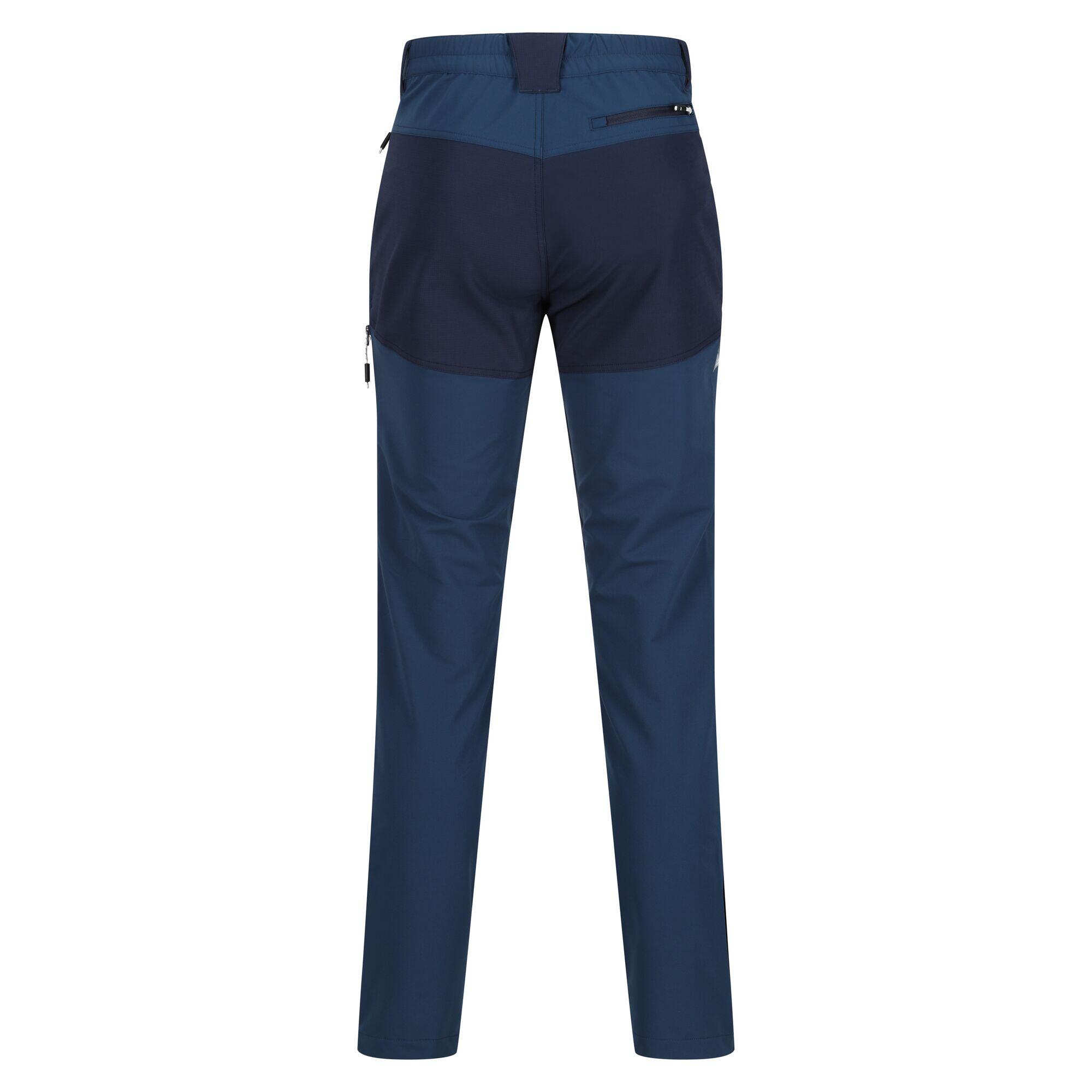 Mens Questra V Hiking Trousers (Moonlight Denim/Navy) 2/5