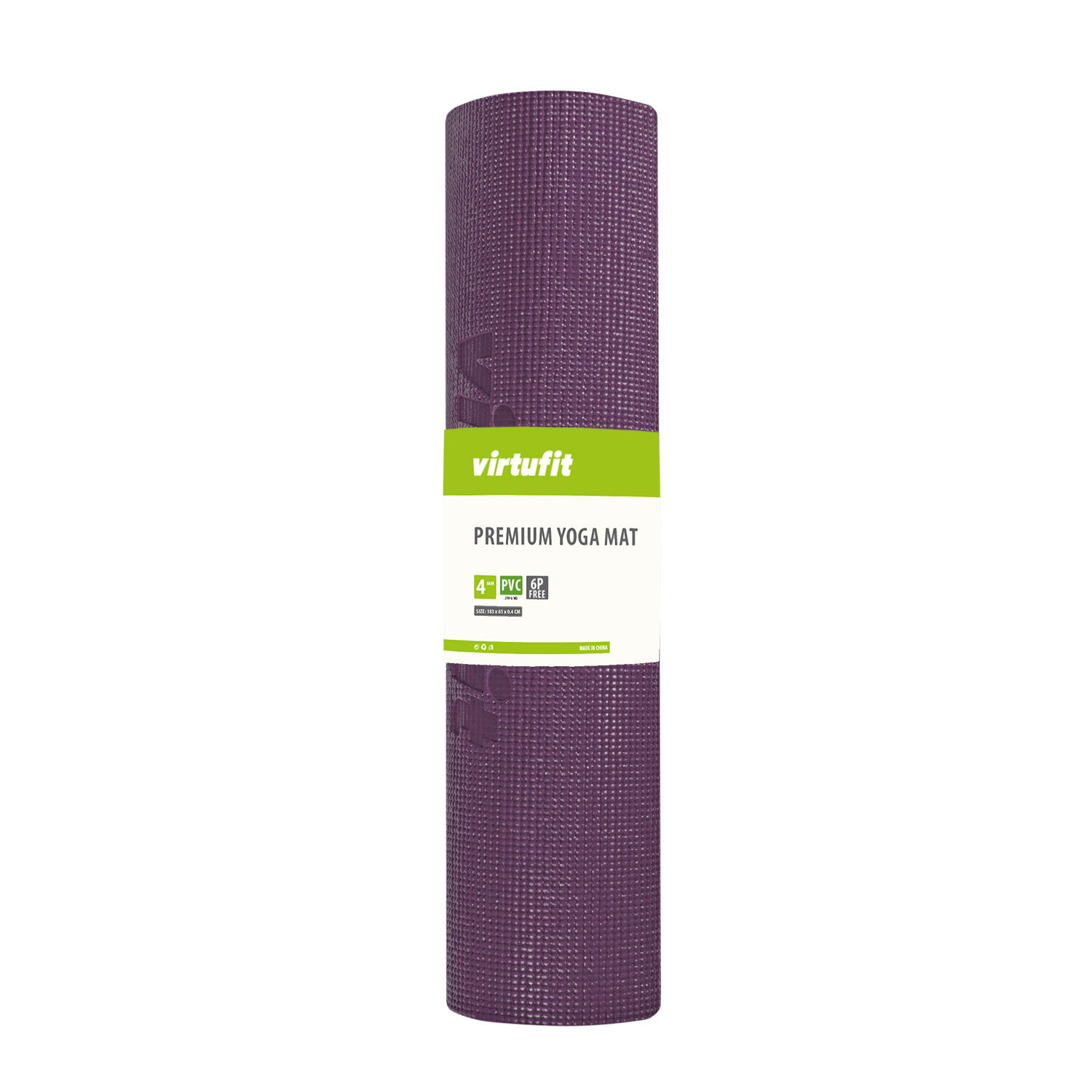 Estera De Yoga - De Primera Calidad - 183 X 61 X 0,4 Cm - Hoja De Morera 2/7