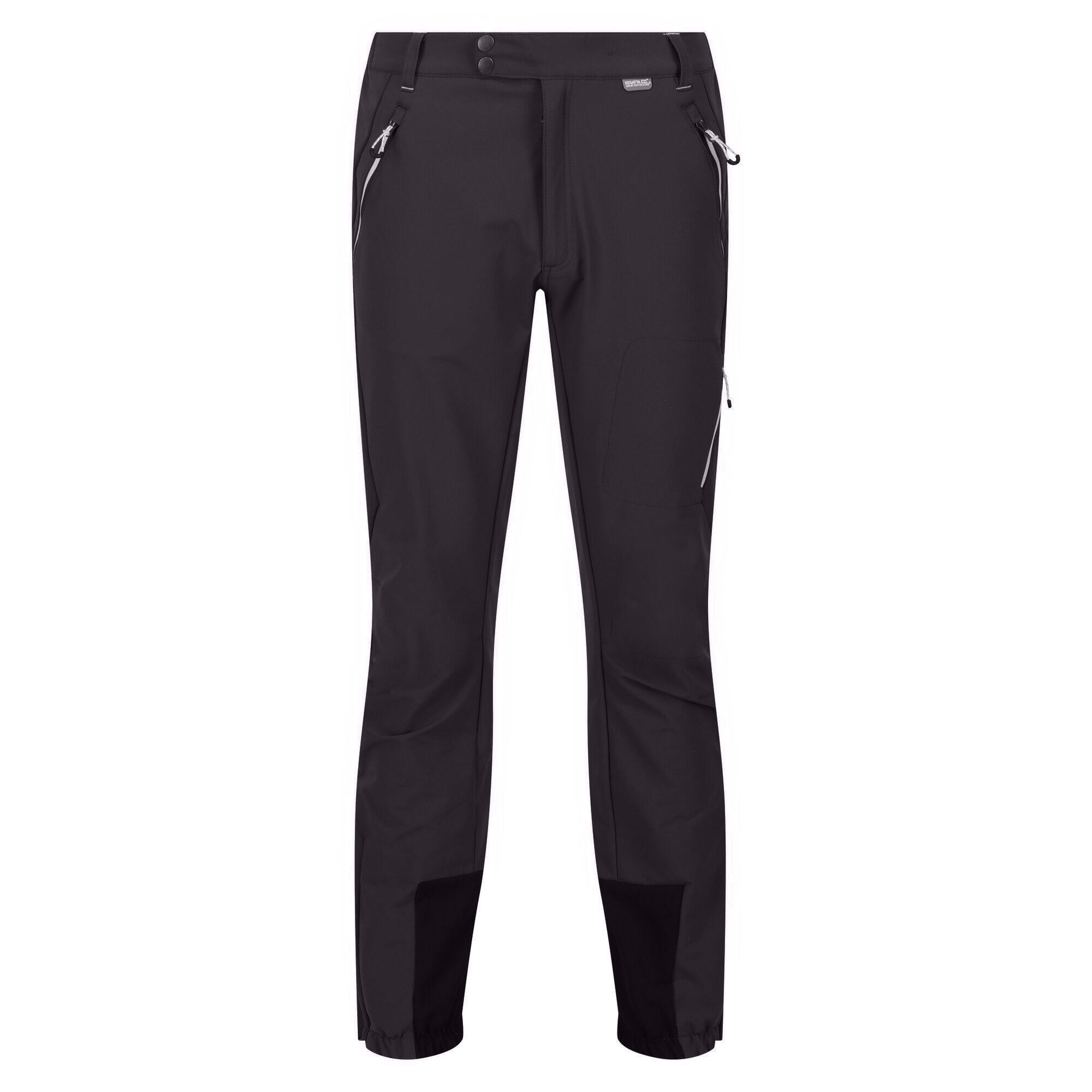Regatta - Pantalon De Randonnée Mountain Homme (cendre / Noir) - Pantalons - Gris|mauve|noir - Decathlon