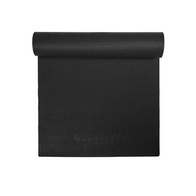 Premium yoga mat - anti-slip - 4 mm - onyx black