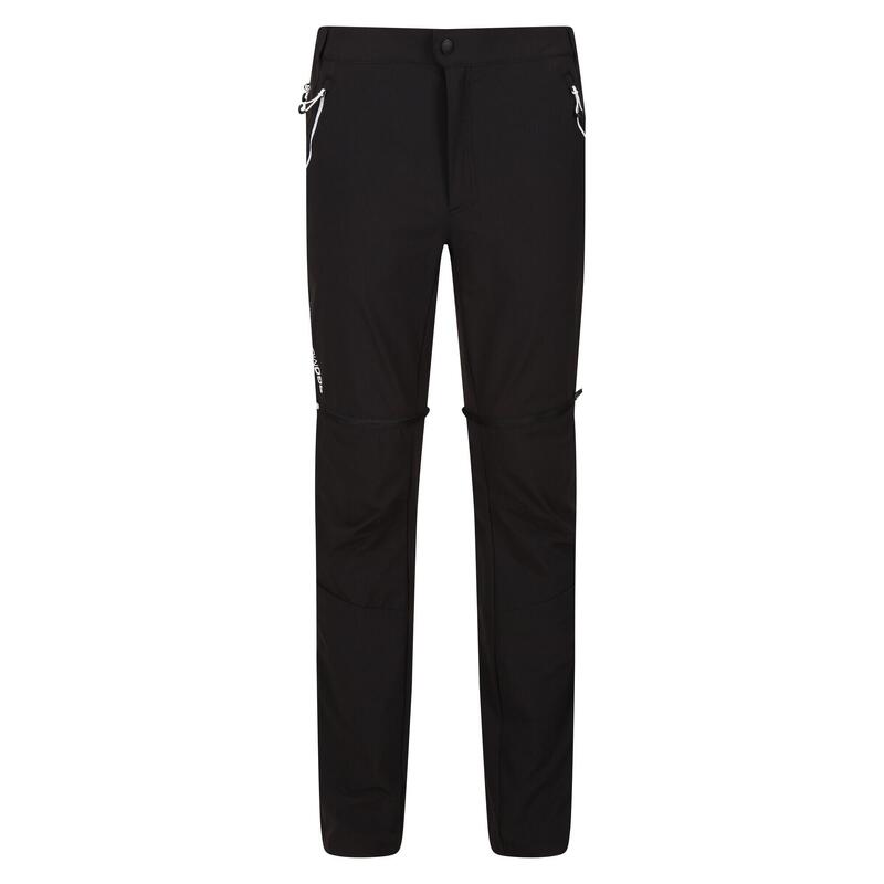 Pantalones Mountain para Hombre Negro, Ceniza