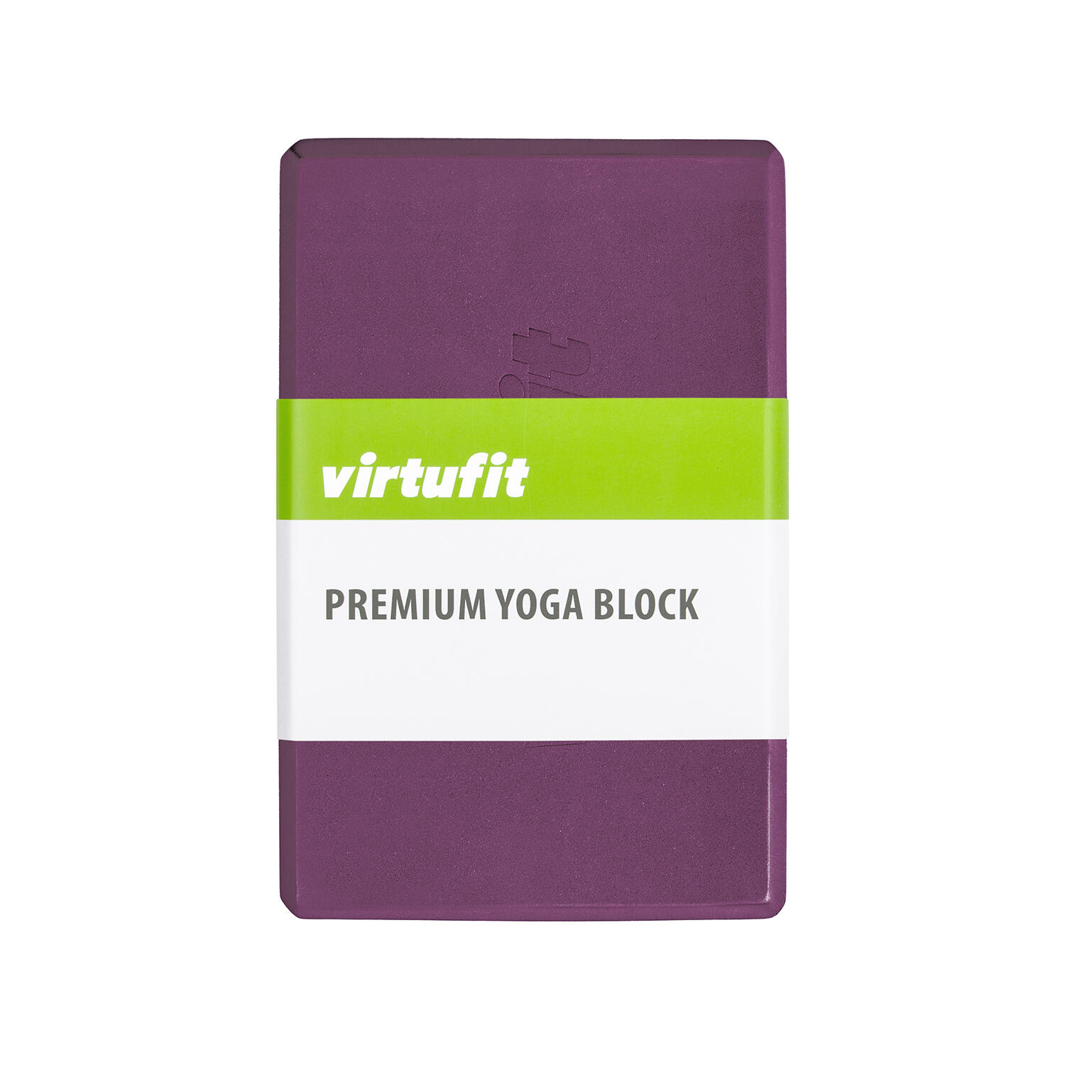Premium Yoga-Block – rutschfest – EVA-Schaum – Maulbeere 3/5