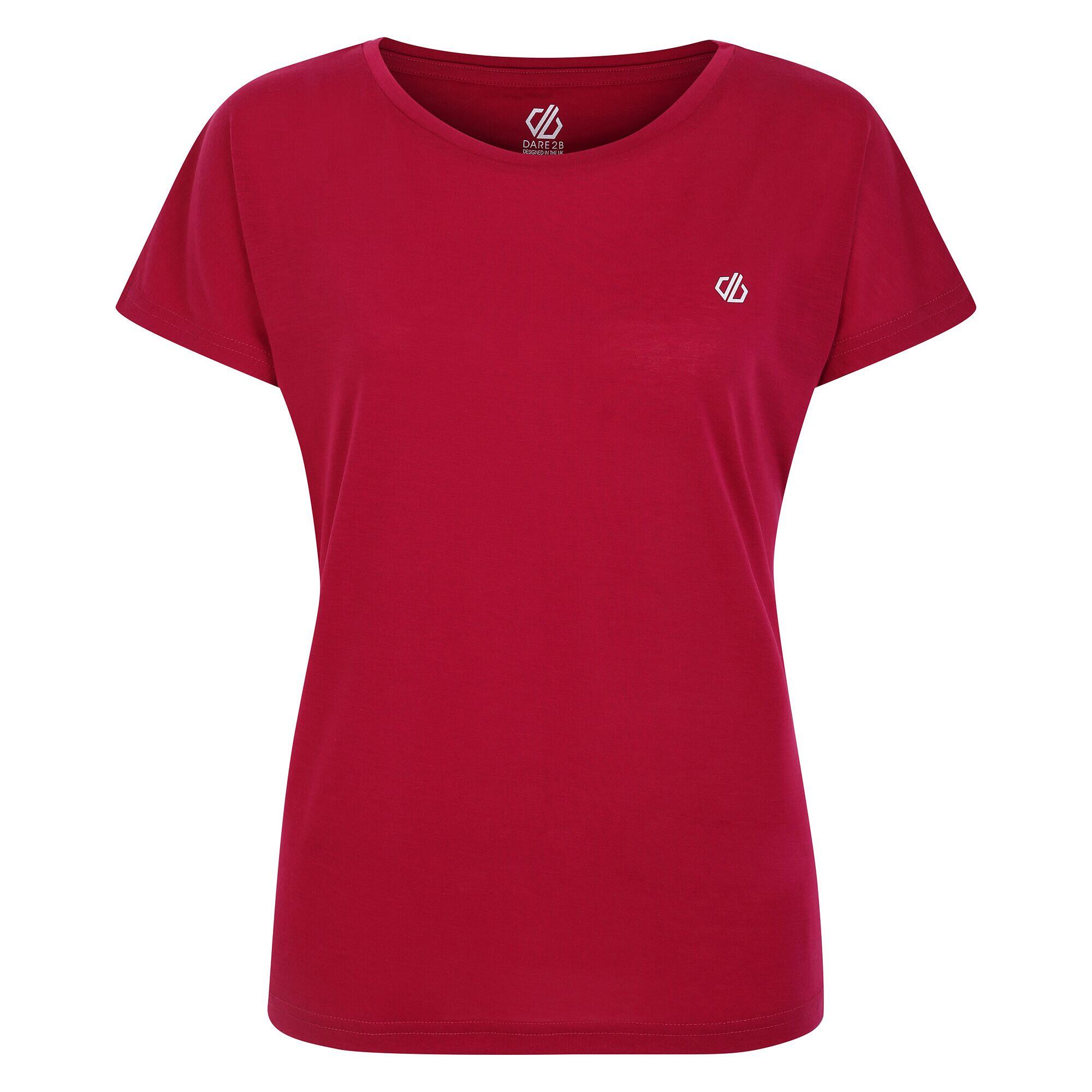 Tshirt PERSISTING da donna (rosa scuro)