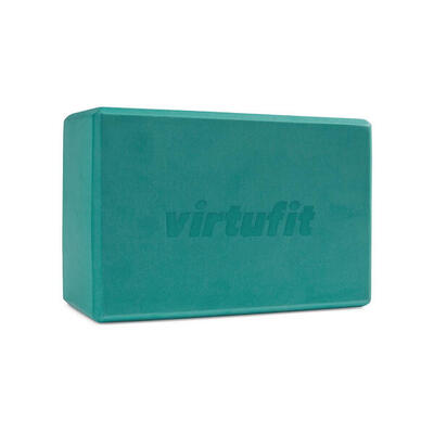Yoga blok - premium yoga blok - anti-slip - eva foam - ocean green
