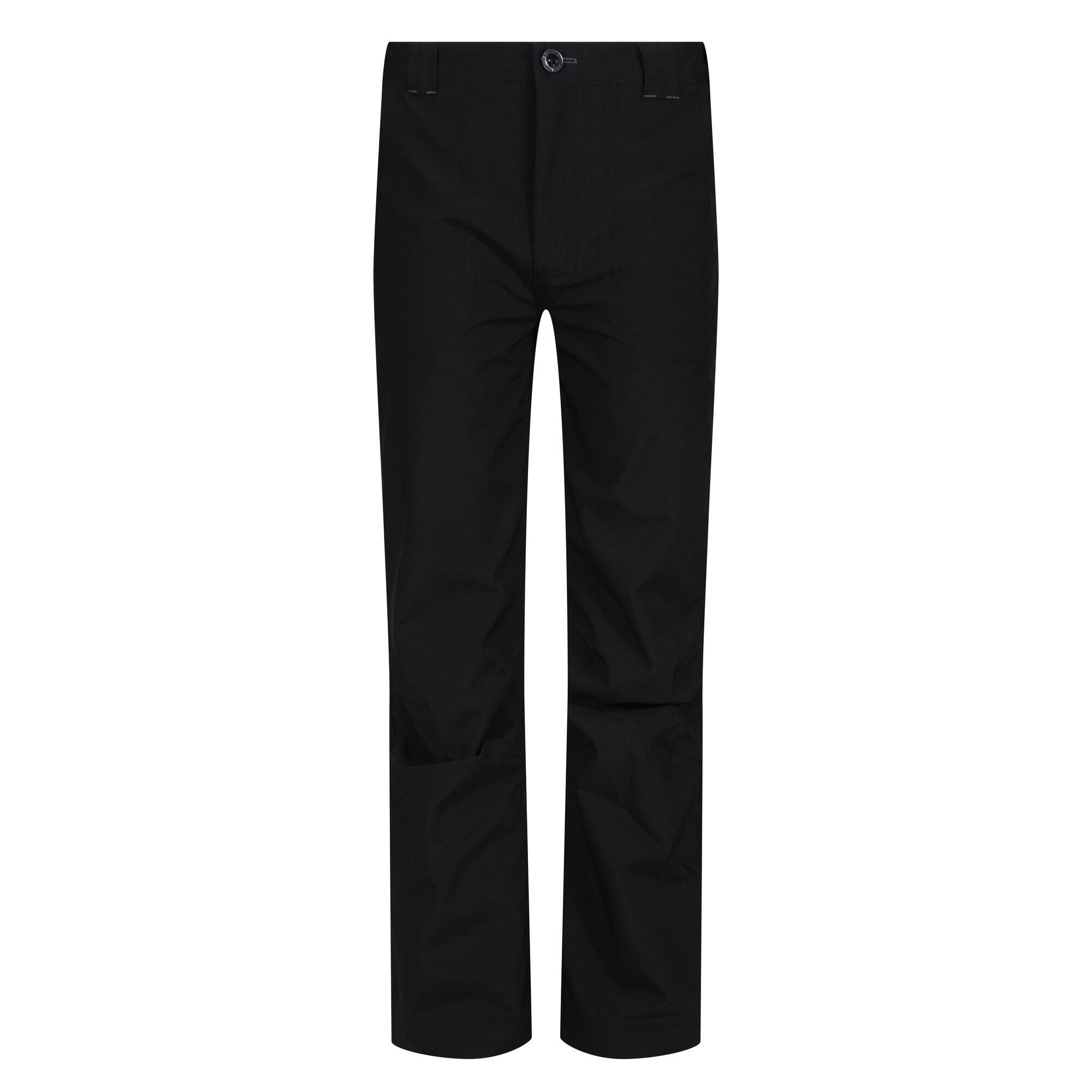 REGATTA Great Outdoors Childrens/Kids Dayhike II Stretch Trousers (Black)