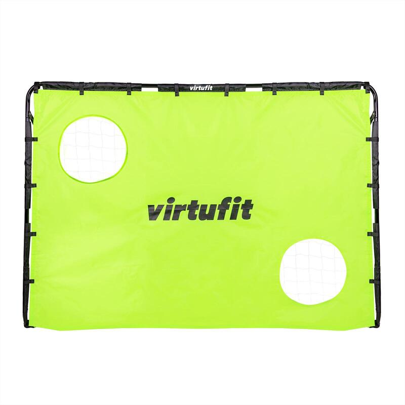 Poarta de fotbal   Virtufit cu tinte de antrenament 215 x 150 cm