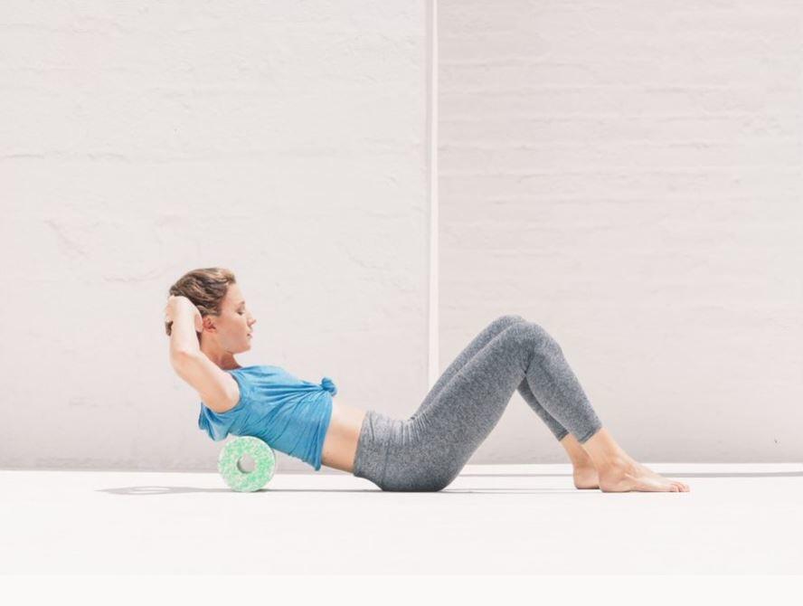 MED 45 Foam Roller Wit/Groen 5/6
