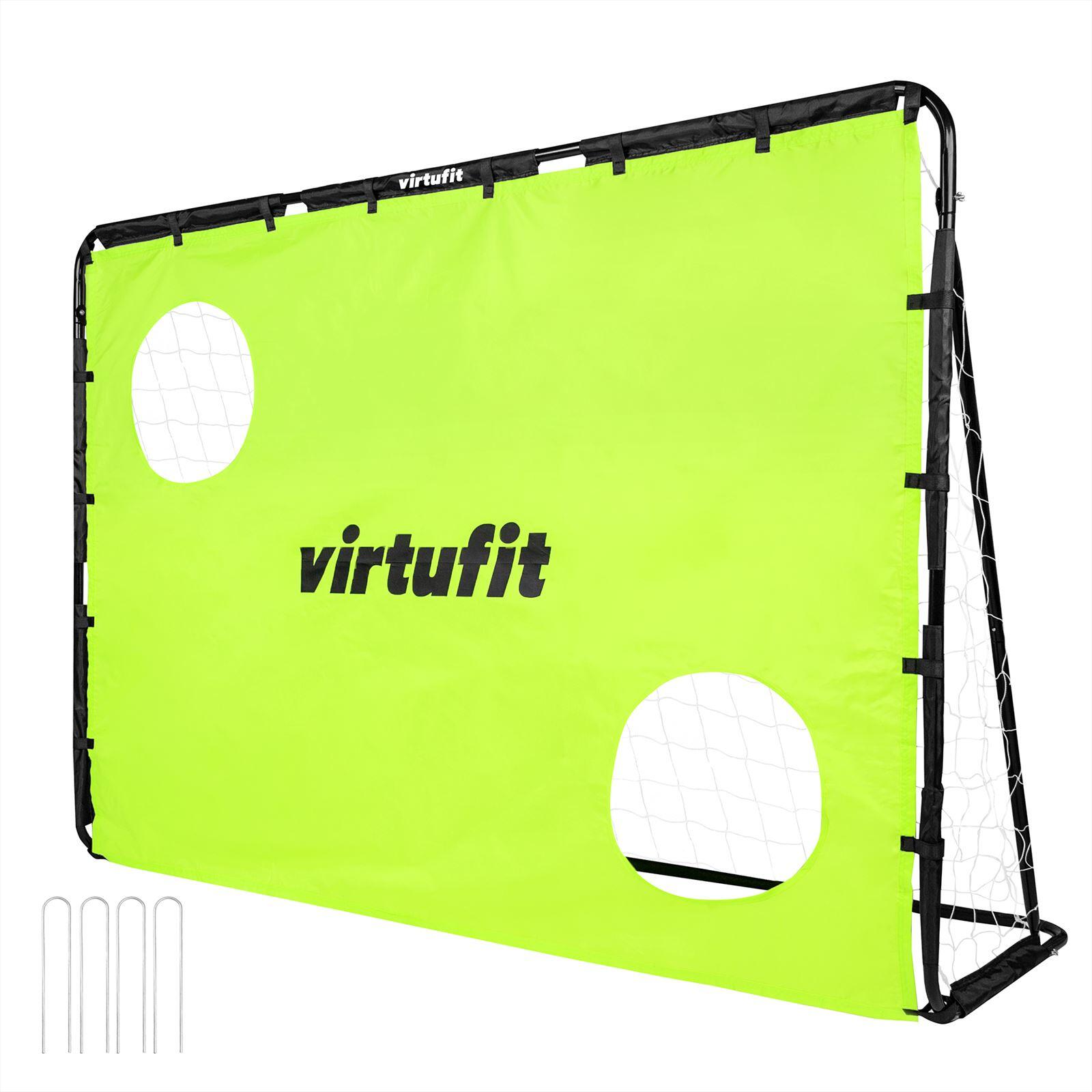 VIRTUFIT Voetbaldoel met Doelwand - Voetbal Goal - 215 x 150 cm