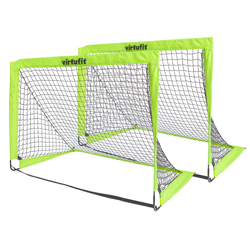 Pop-Up Voetbaldoelen Set - Voetbalgoals - 120 x 90 cm