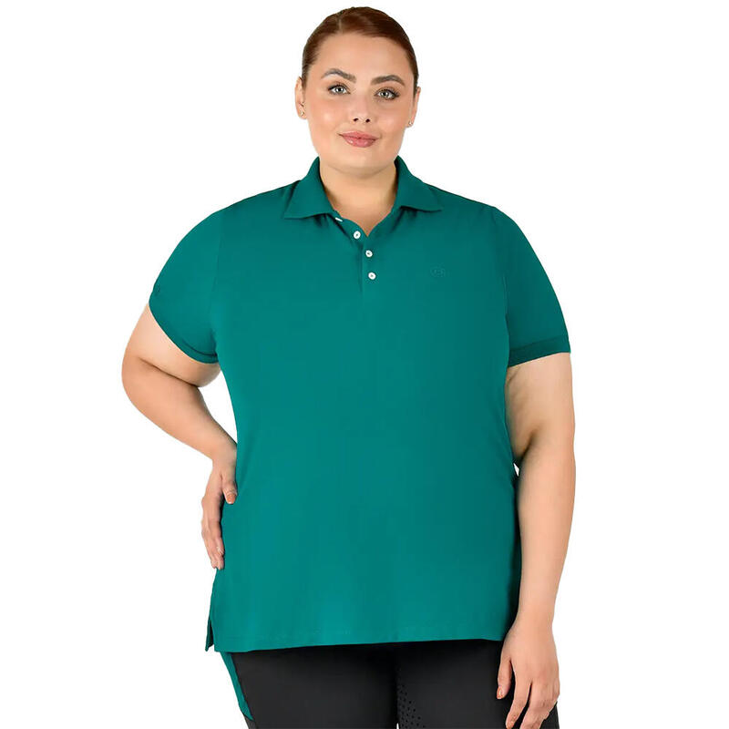 Polo LAUREN Femme (Bleu canard)