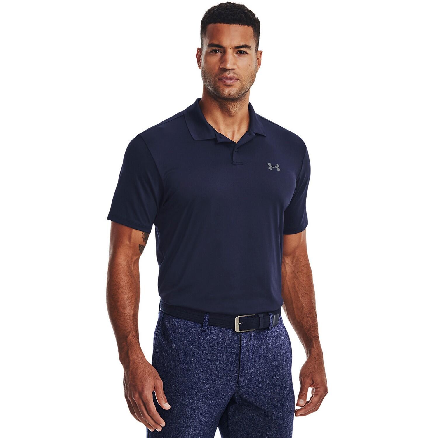 Mens Polo Shirt (Navy) 3/3