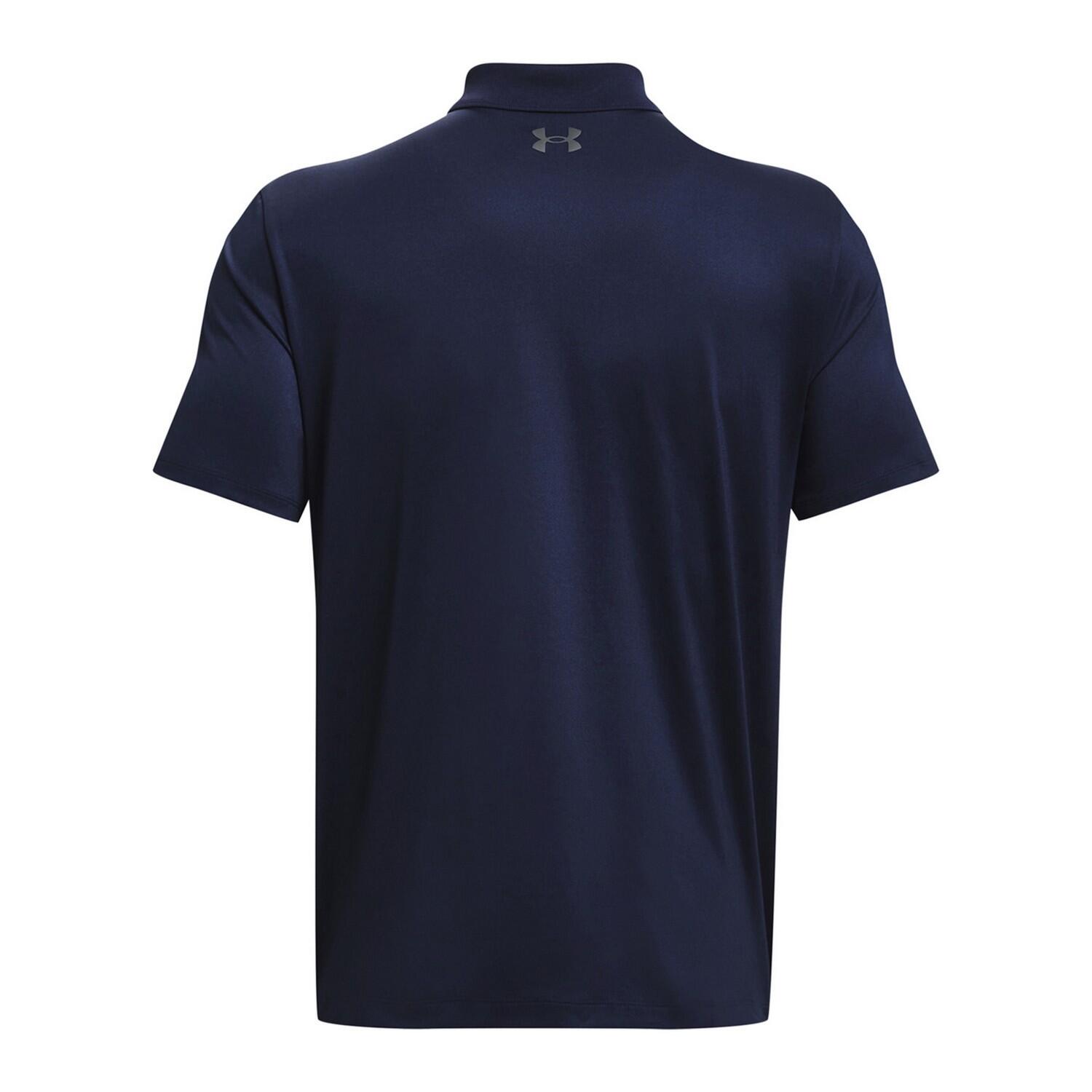 Mens Polo Shirt (Navy) 2/3