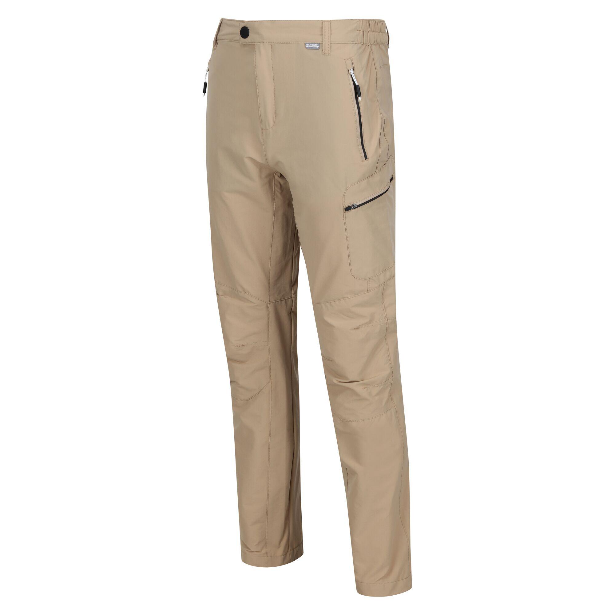 Mens Highton Hiking Trousers (Oat) 3/4