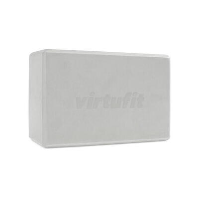 Yoga blok - premium yoga blok - anti-slip - eva foam - natural grey