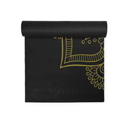 Tapis de Yoga Premium - Antidérapant - 4 mm - Noir Onyx
