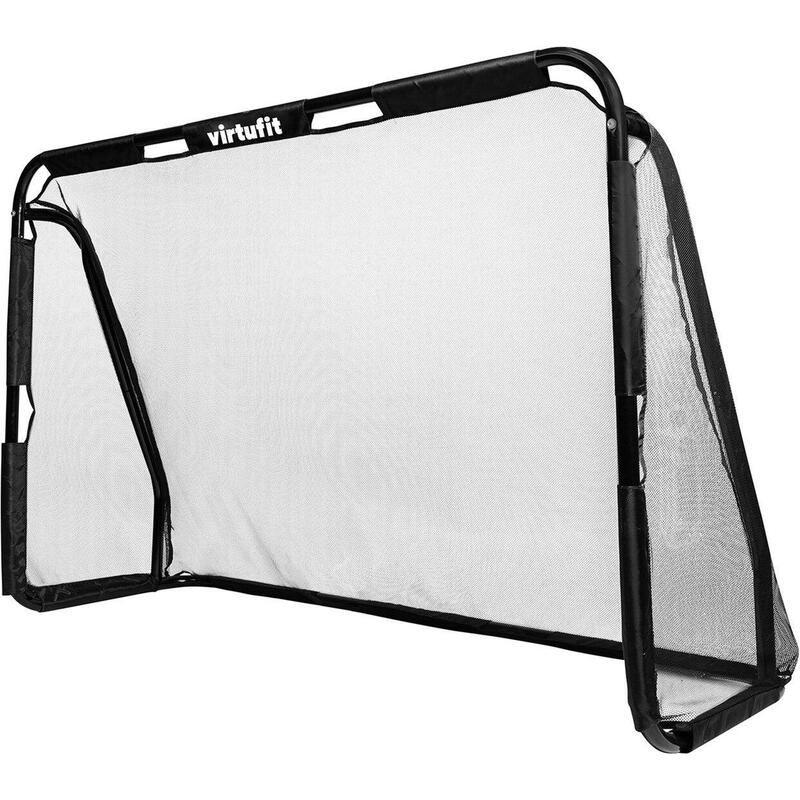 Poarta de fotbal VirtuFit Football Goal cu tinte de antrenament 170 x 110 cm