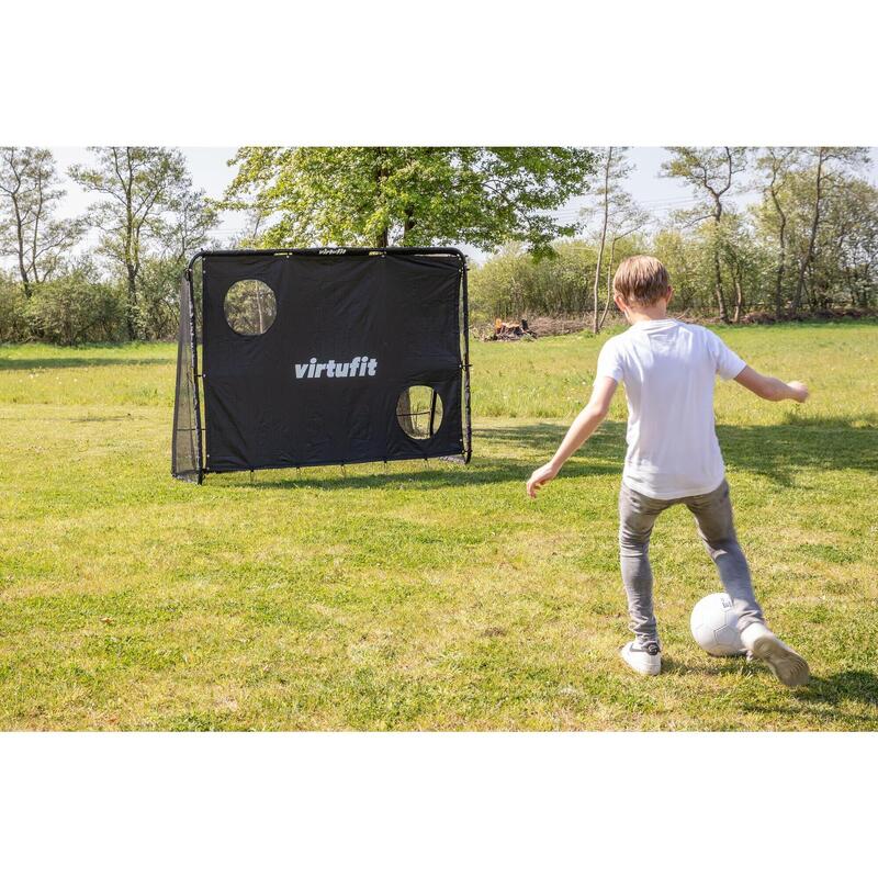 Voetbaldoel Pro met Doelwand - Voetbal Goal - 220 x 170 cm