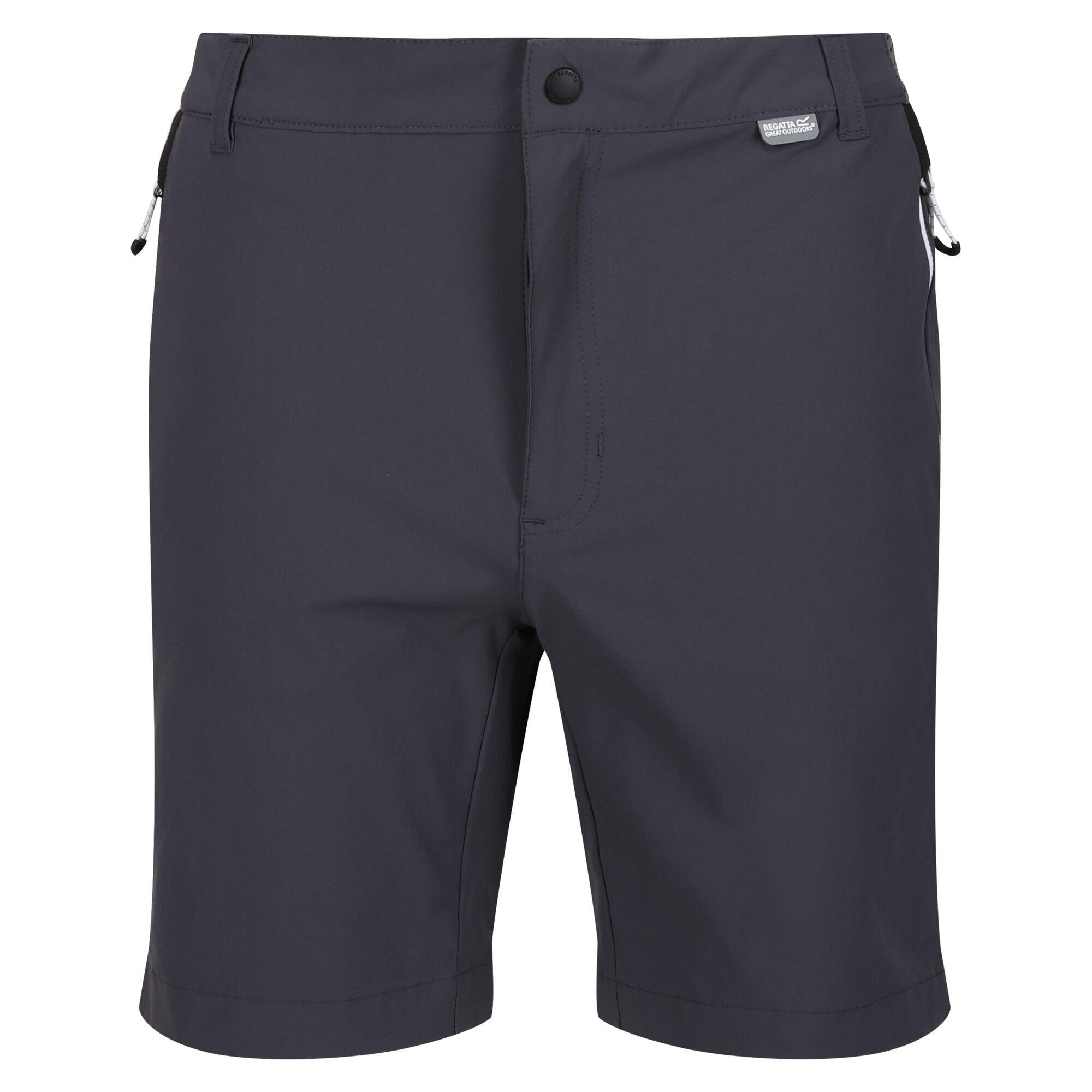 REGATTA Heren Berg II korte broek (Afdichting Grijs/Zwart)